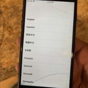 iPhone 7 black 128gb